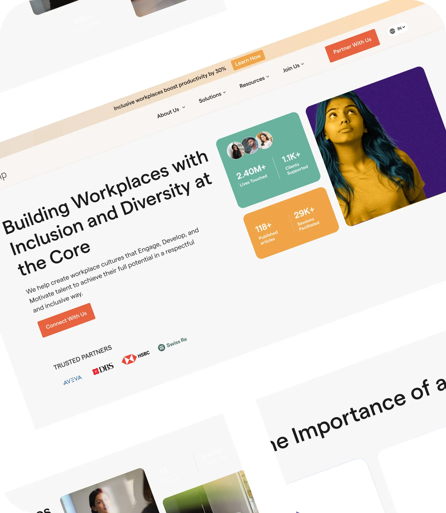 Kelp website pages